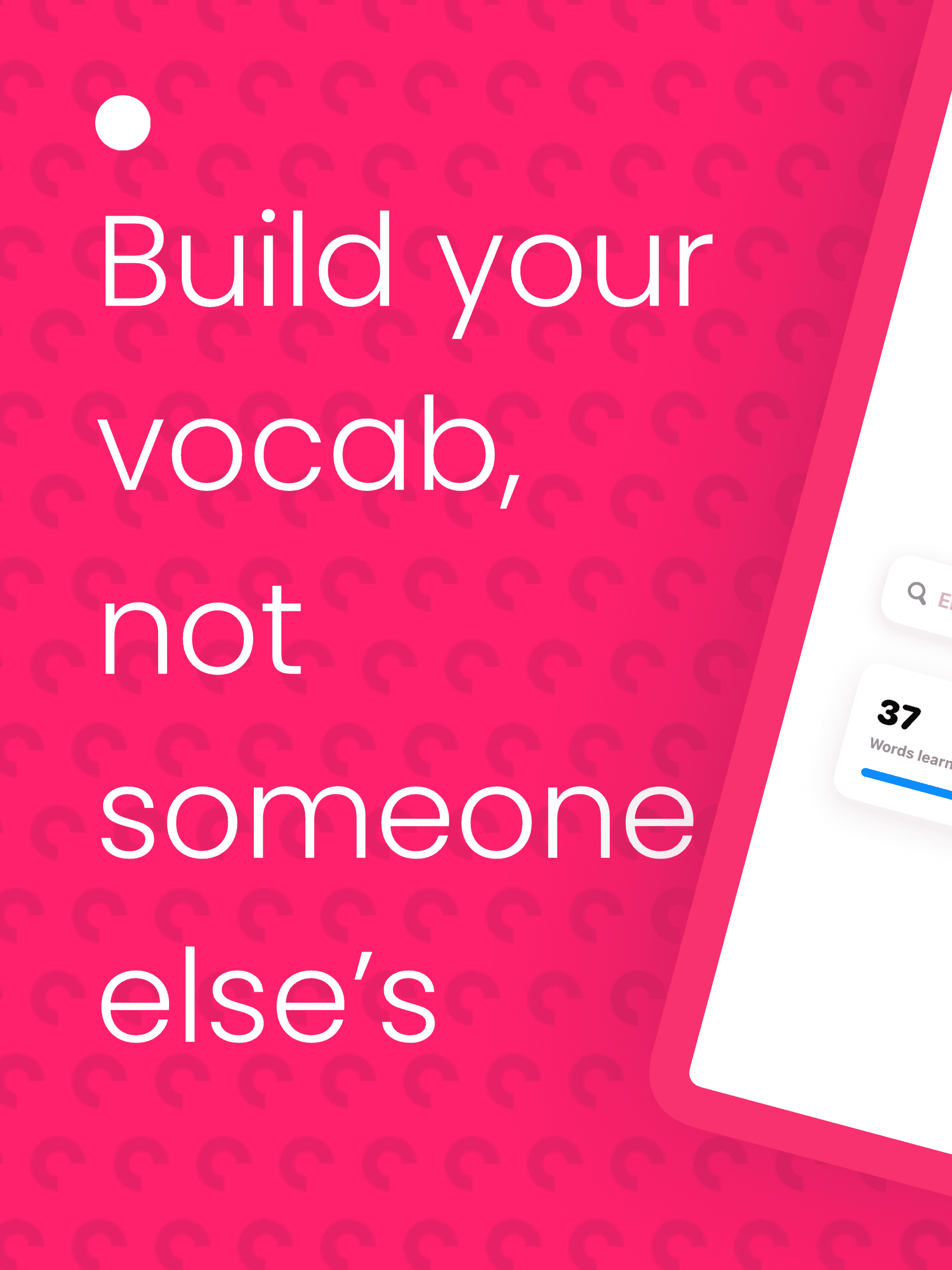 Build your vocab